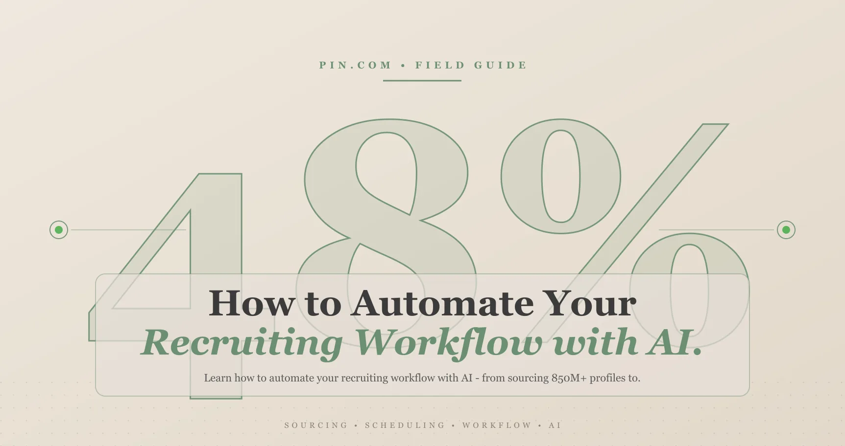 How to automate your recruiting workflow with AI
