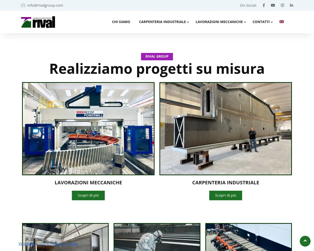 Rival Recruit homepage screenshot